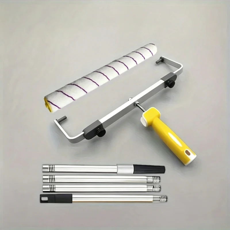 For Wall Decoration and Home Projects 18-Inch Retractable Paint Roller Brush with Aluminum Alloy Bracket and Extension Rod
For Wall Decoration and Home Projects 18-Inch Retractable Paint Roller Brush with Aluminum Alloy Bracket and Extension Rod