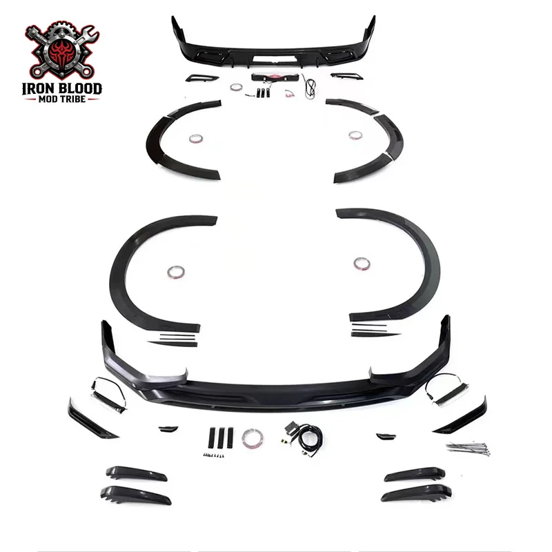 Suitable for Denza D9 Warrior modified Wolf Flame style small body kit, glossy black front lip, daytime running lights, wh
Suitable for Denza D9 Warrior modified Wolf Flame style small body kit, glossy black front lip, daytime running lights, wh