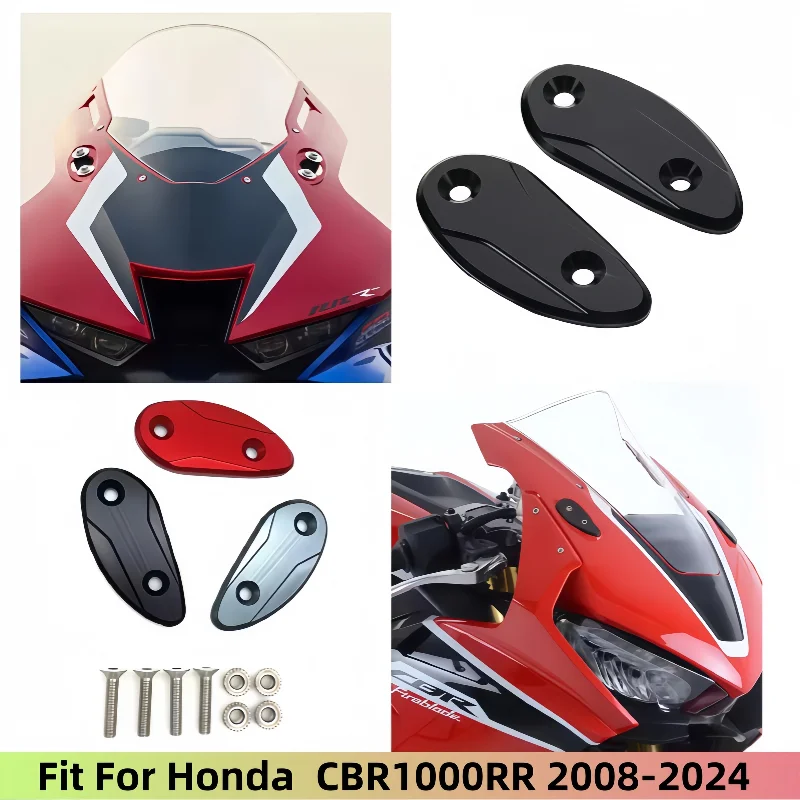 Fit For Honda CBR 1000RR CBR1000RR-R SP 2017-2024 Motorcycle Accessories Mirror Block Off Plates Mirrors Blanking Base Hole Caps
Fit For Honda CBR 1000RR CBR1000RR-R SP 2017-2024 Motorcycle Accessories Mirror Block Off Plates Mirrors Blanking Base Hole Caps