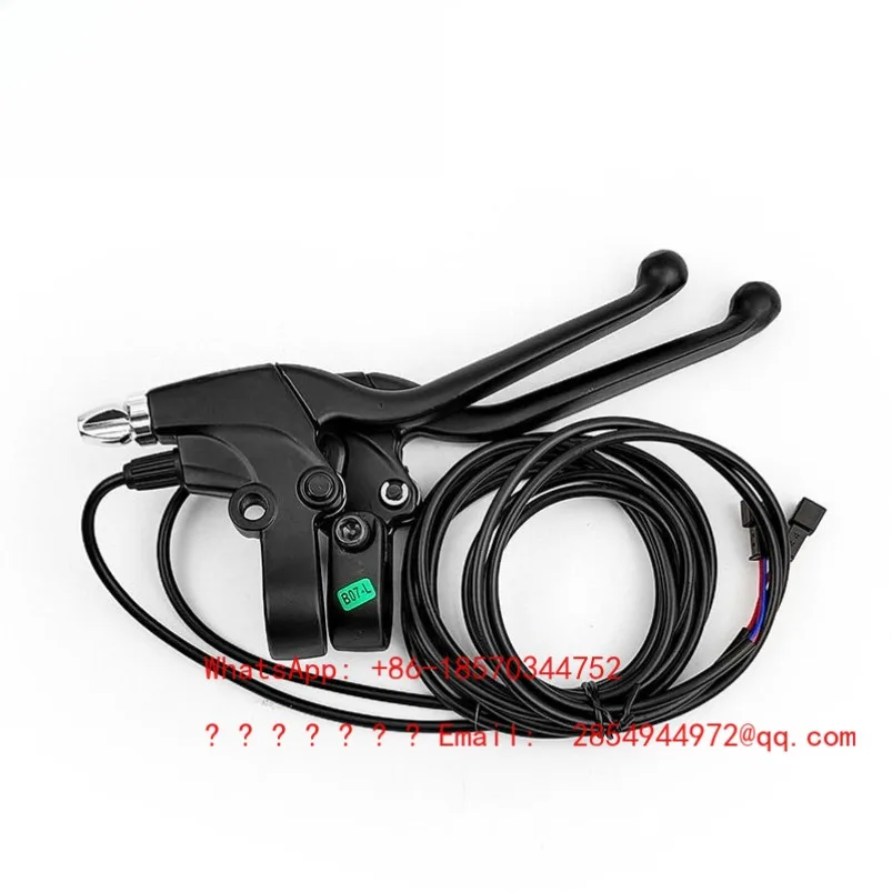 Pair of Electric Brake Lever with Rearview Mirror Hole M8 Black Brake Handle Electric Handle Sensor
Pair of Electric Brake Lever with Rearview Mirror Hole M8 Black Brake Handle Electric Handle Sensor