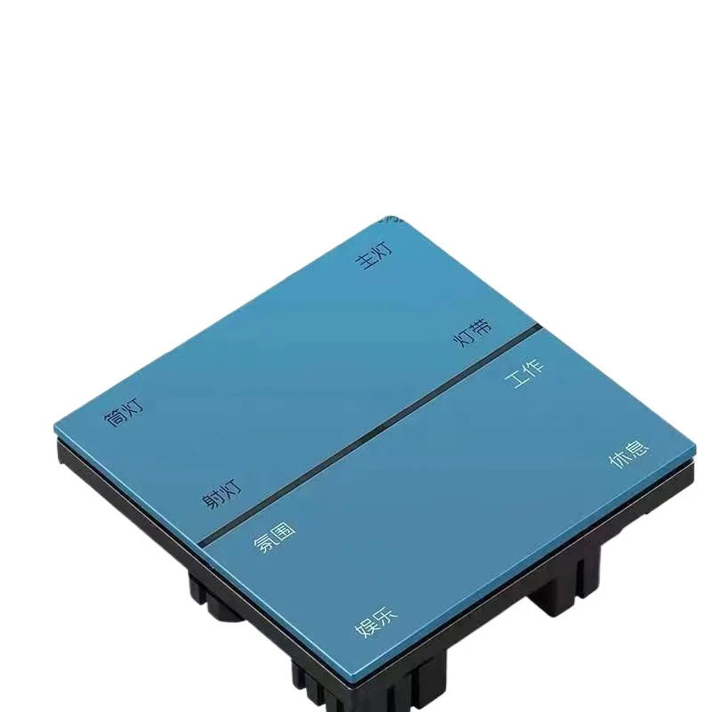 Smart switch Bluetooth Mesh smart panel 8-key remote, voice control switch
Smart switch Bluetooth Mesh smart panel 8-key remote, voice control switch