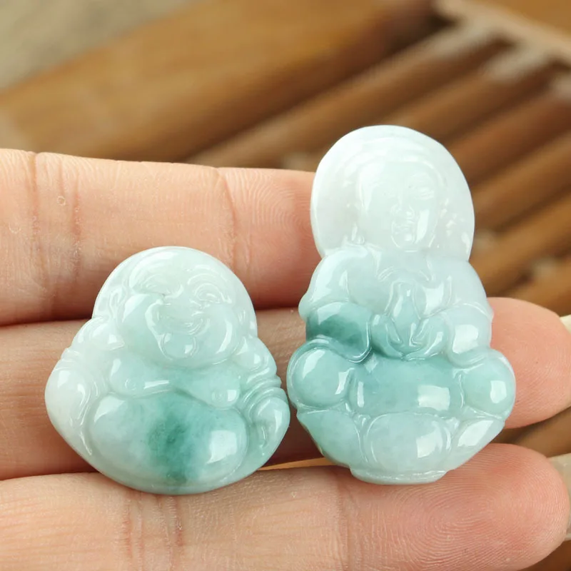 Jadeite A-grade Guanyin Buddha Pendant Light Green Bean Seed Guanyin Buddha Blue Water Jade necklace pendant jewelry elegant
Jadeite A-grade Guanyin Buddha Pendant Light Green Bean Seed Guanyin Buddha Blue Water Jade necklace pendant jewelry elegant