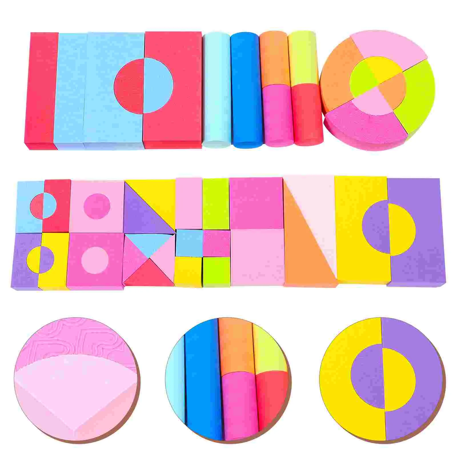 50 Pcs Small Foam Sponge Soft Building Blocks Child Toddler Kids Toy 3600X1550X1100CM Eva for Babies Toddlers
50 Pcs Small Foam Sponge Soft Building Blocks Child Toddler Kids Toy 3600X1550X1100CM Eva for Babies Toddlers