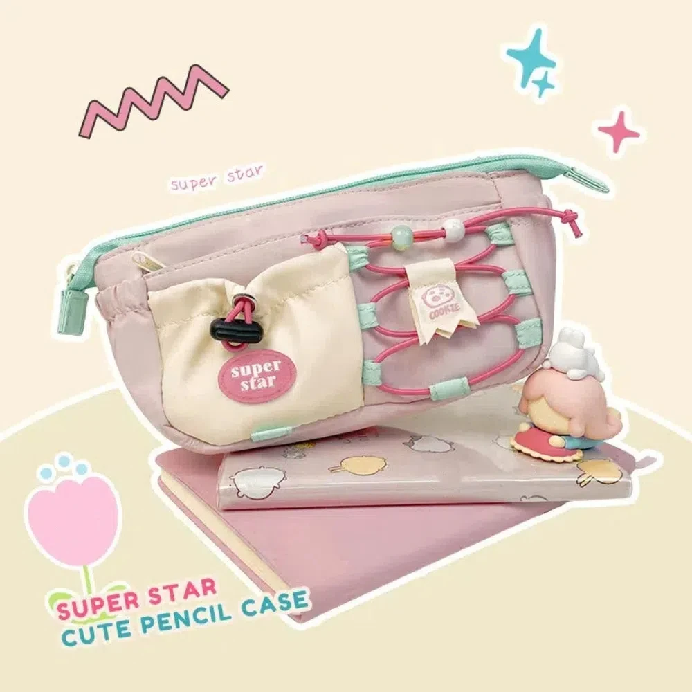 Fashion Exaggerated Stationery Case Office Supplies Signature Pen Bag Adjustable Unisex Makeup Storage Bag Student Writing
Fashion Exaggerated Stationery Case Office Supplies Signature Pen Bag Adjustable Unisex Makeup Storage Bag Student Writing