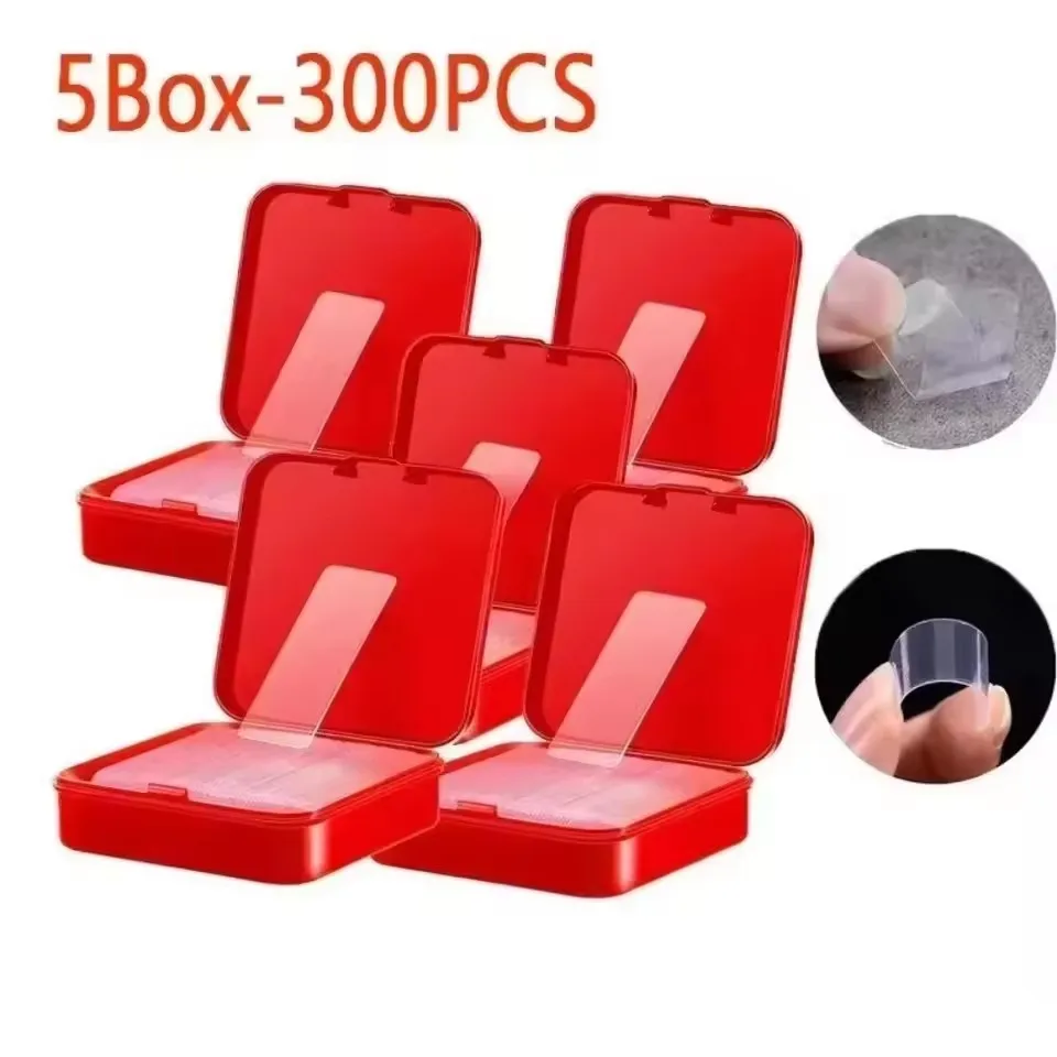 300Pcs Double Sided Adhesive Tape Nano Reusable Super Strong Transparent Wall Stickers WaterProof Widely Used Wall Mount Sticker
300Pcs Double Sided Adhesive Tape Nano Reusable Super Strong Transparent Wall Stickers WaterProof Widely Used Wall Mount Sticker