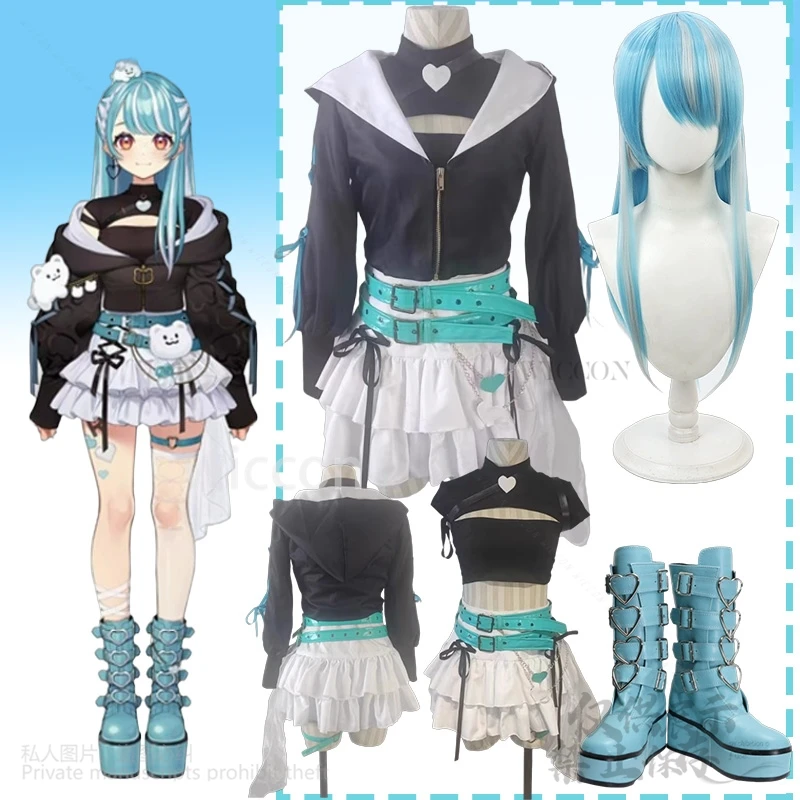 Vtuber Holo Youtuber Косплей Live Shiranami Ramune Аниме Костюм Акварель Y2K Торт Платье Jirai Kei Girl Punk Shoes Индивидуальные
Vtuber Holo Youtuber Косплей Live Shiranami Ramune Аниме Костюм Акварель Y2K Торт Платье Jirai Kei Girl Punk Shoes Индивидуальные