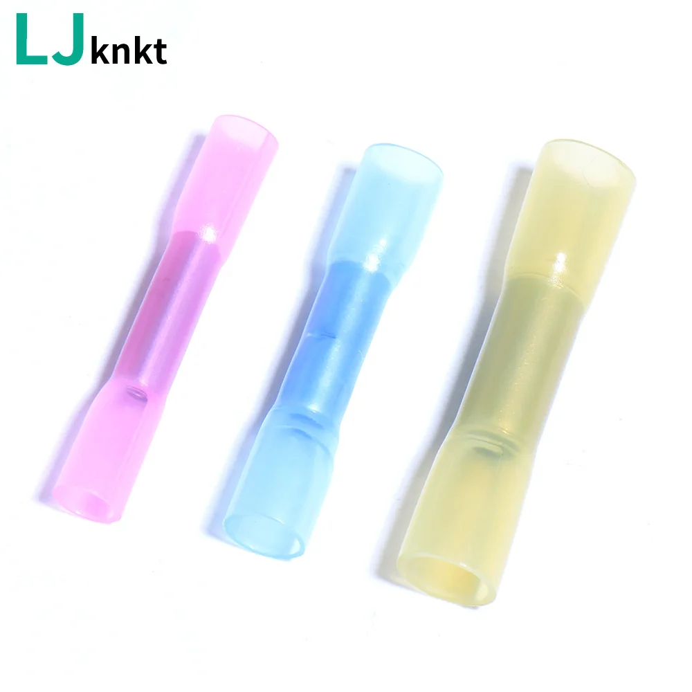 300PCS BHT Electrical Wire Terminal Heat Shrink Butt Crimp Terminals Waterproof Insulated Seal Wire Connectors Solder take over
300PCS BHT Electrical Wire Terminal Heat Shrink Butt Crimp Terminals Waterproof Insulated Seal Wire Connectors Solder take over