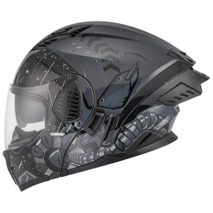 Modular Motorcycle Helmets Full Face Flip up Street Bike Motorcycle Helmet for Unisex Adult Model-167
Modular Motorcycle Helmets Full Face Flip up Street Bike Motorcycle Helmet for Unisex Adult Model-167