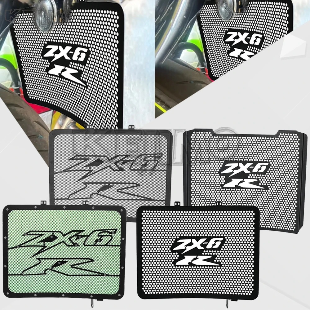 For Kawasaki ZX6R NINJA ZX6R ZX-6R ZX636 / KTR 2025 2026 Motorbike Radiator Guard Grill Cover Water Tank Cooler Bezel Protector
For Kawasaki ZX6R NINJA ZX6R ZX-6R ZX636 / KTR 2025 2026 Motorbike Radiator Guard Grill Cover Water Tank Cooler Bezel Protector