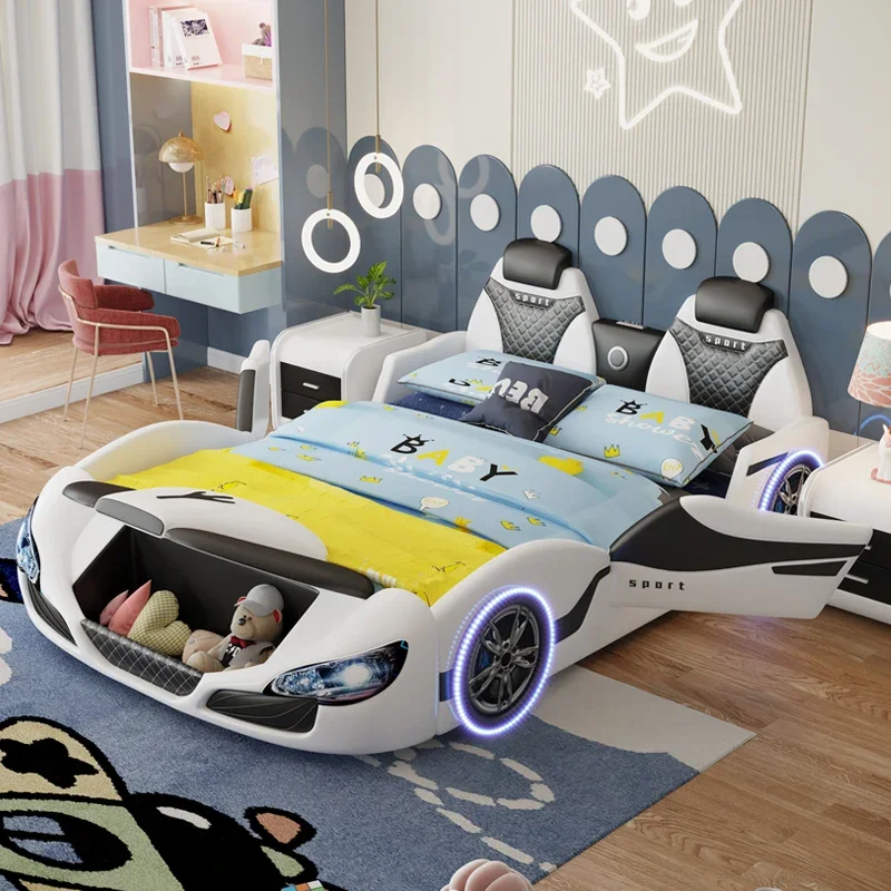 Maserati Kids Bed Boy Racing Girl with Guardrail Single 1.5 Multifunctional Cartoon Car Bed Sports Car
Maserati Kids Bed Boy Racing Girl with Guardrail Single 1.5 Multifunctional Cartoon Car Bed Sports Car