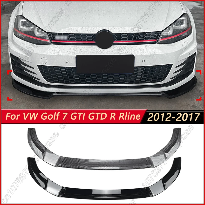 Front Bumper Splitter Lip Diffuser Spoiler Protector Cover Deflector Lips Guard For VW Golf 7 MK7 GTI GTD R R-line 2012-2017
Front Bumper Splitter Lip Diffuser Spoiler Protector Cover Deflector Lips Guard For VW Golf 7 MK7 GTI GTD R R-line 2012-2017