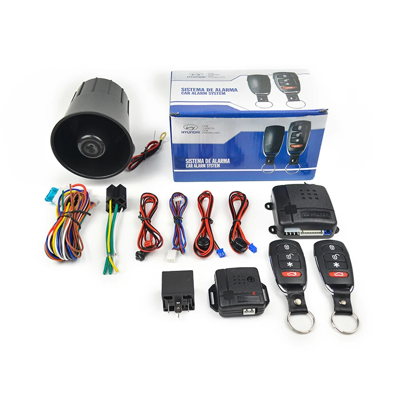 Universal One Way Car Alarm Car Security System with Ultrasonic Sensor and Remote Trunk Release Window Closer Function
Universal One Way Car Alarm Car Security System with Ultrasonic Sensor and Remote Trunk Release Window Closer Function