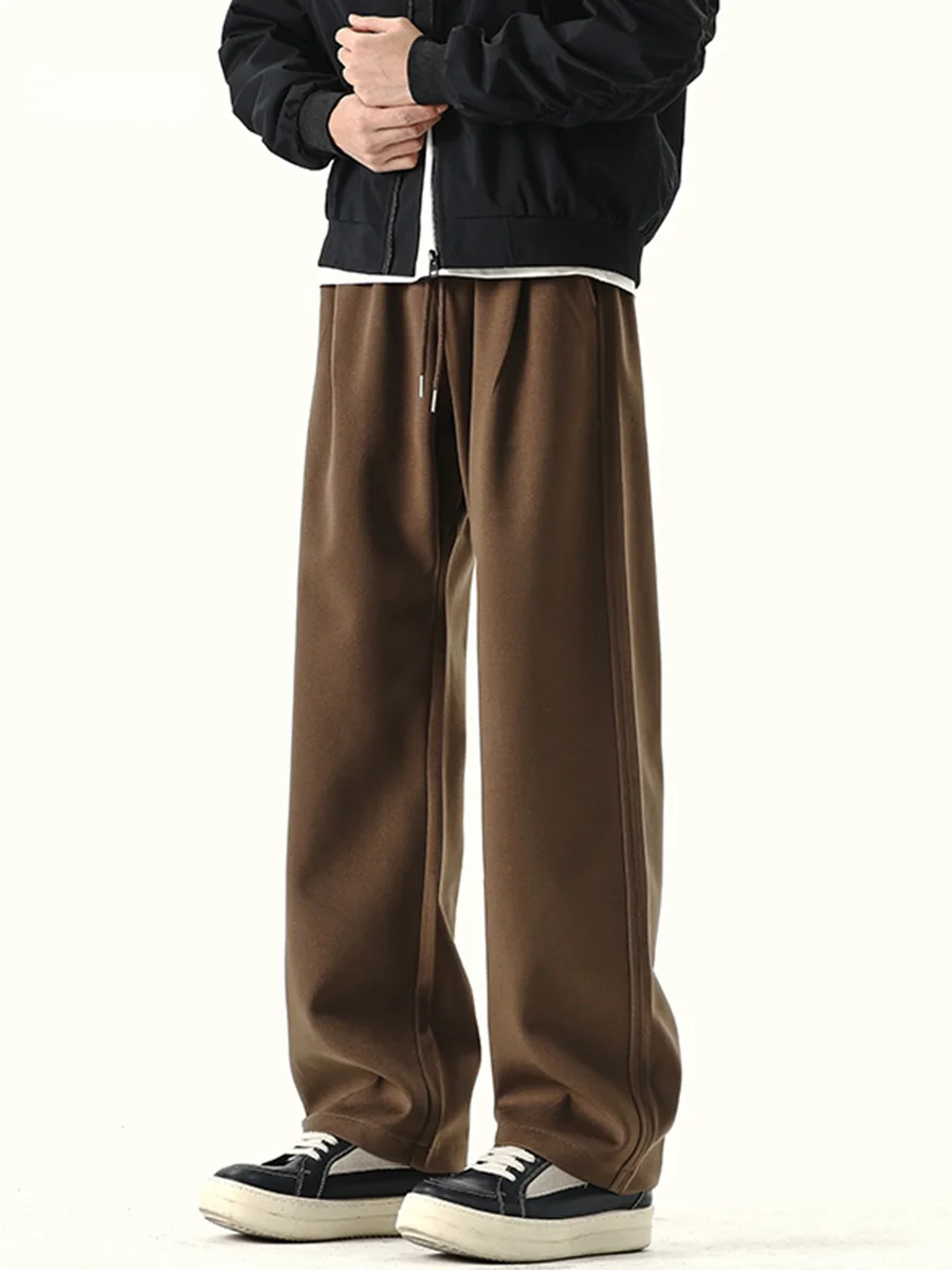 Ce Brown Heavyweight Starry Wool Men's Autumn Winter Thiened CleanFit Sports Drape Straight Loose Sweatpants
Ce Brown Heavyweight Starry Wool Men's Autumn Winter Thiened CleanFit Sports Drape Straight Loose Sweatpants