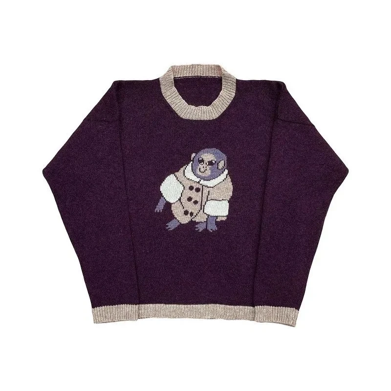 2024 Winter New Warm Sweater Hoodie Men's Knitted Street Wear Harajuku Large Round Neck Knitted Clothing
2024 Winter New Warm Sweater Hoodie Men's Knitted Street Wear Harajuku Large Round Neck Knitted Clothing