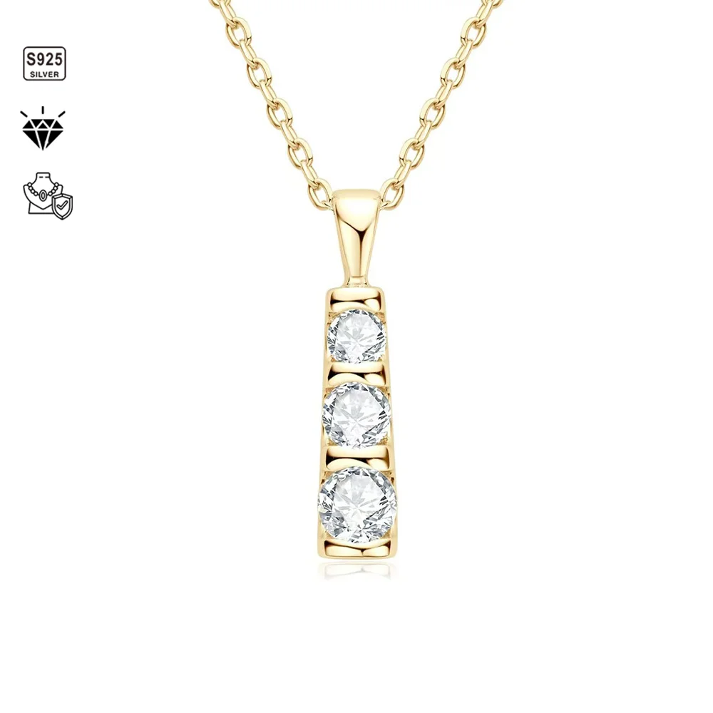 1pc S925 Silver with 1.5 Carat Moissanite Light Luxury Simple Necklace, Hypoallergenic Anniversary Mother's Day Birthday Wedding
1pc S925 Silver with 1.5 Carat Moissanite Light Luxury Simple Necklace, Hypoallergenic Anniversary Mother's Day Birthday Wedding