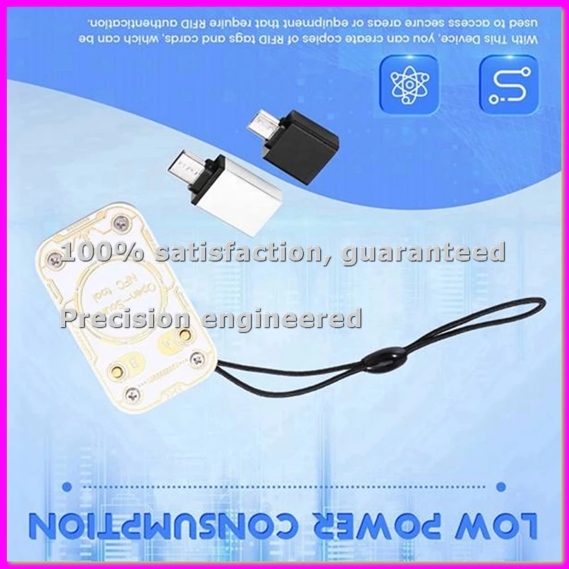 Chameleon Ultra RFID Smart Chip Reader+4XCUID 3XUID Keychain Smart Card Emulator 125K 13.56M IC ID NFC Card Decoder-ABVK
Chameleon Ultra RFID Smart Chip Reader+4XCUID 3XUID Keychain Smart Card Emulator 125K 13.56M IC ID NFC Card Decoder-ABVK