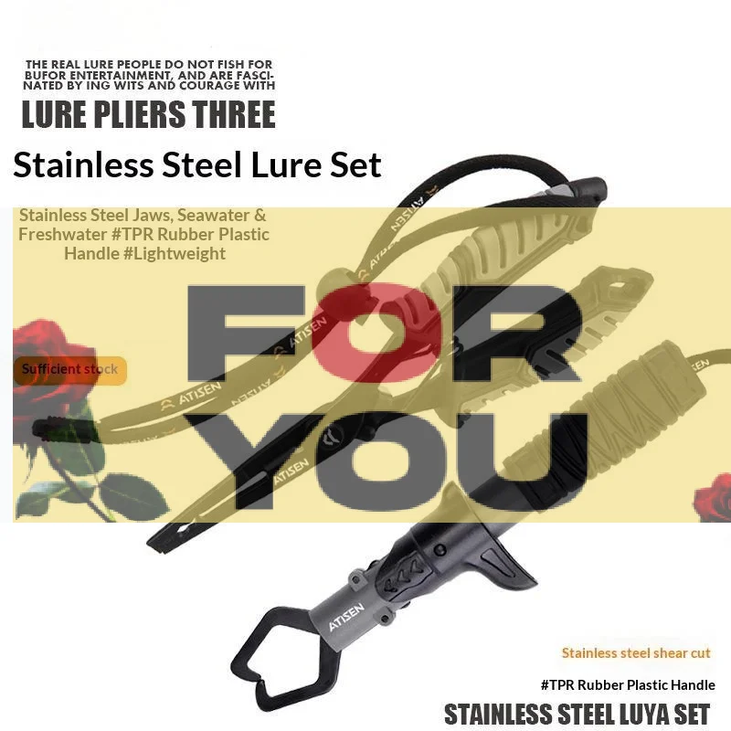 Stainless Steel Fishing Gripper Professional Fishing Lip Grabber Tool Fish Grabber Clip Fish Control Tackle For Fresh Saltwater
Stainless Steel Fishing Gripper Professional Fishing Lip Grabber Tool Fish Grabber Clip Fish Control Tackle For Fresh Saltwater