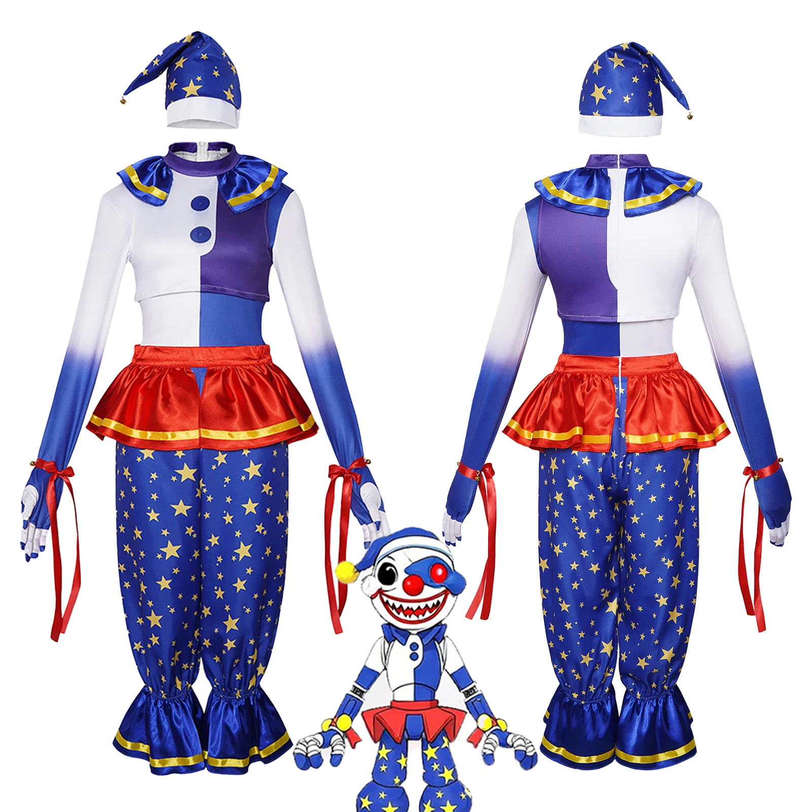 Костюм для косплея Moondrop Joker, игровой костюм для охраны, униформа на Хэллоуин, Рождество, карнавал для женщин
Костюм для косплея Moondrop Joker, игровой костюм для охраны, униформа на Хэллоуин, Рождество, карнавал для женщин