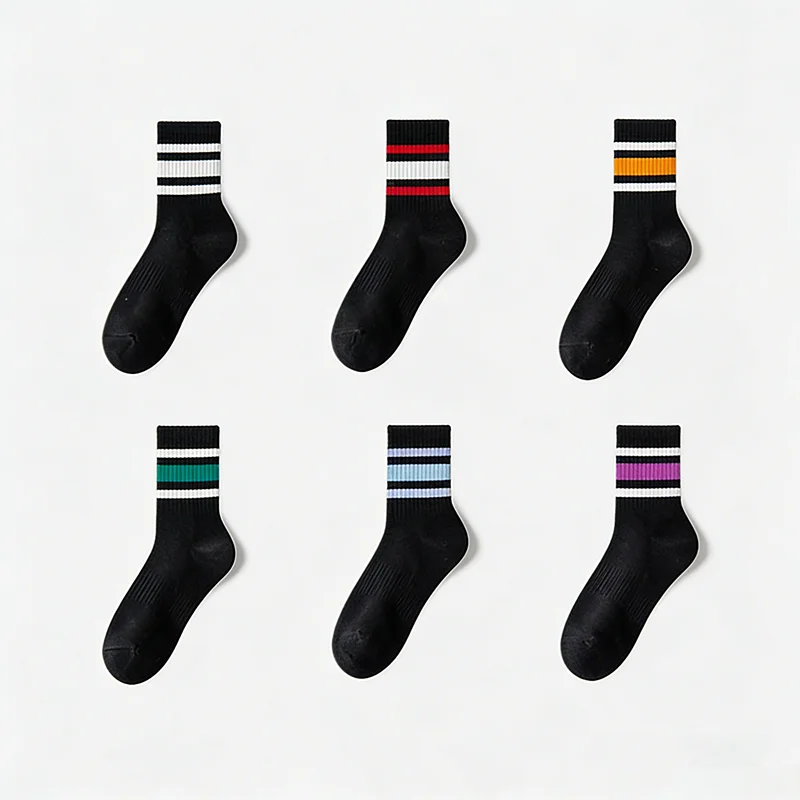 New1 pairs of long tube running sports women's socks
New1 pairs of long tube running sports women's socks