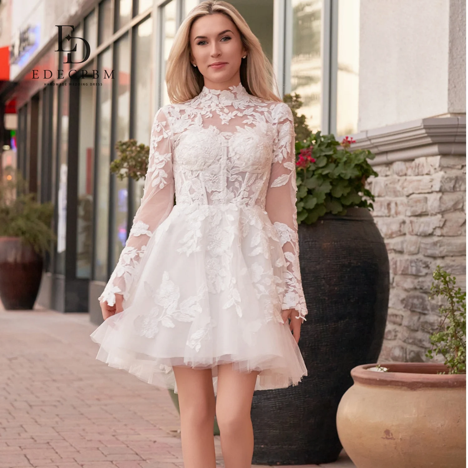 EDECPBM Customized Saudi Women's Evening Dresses for Special Occasions Wedding Dress Short Style Lace Prom Dresses 2025 Party
EDECPBM Customized Saudi Women's Evening Dresses for Special Occasions Wedding Dress Short Style Lace Prom Dresses 2025 Party