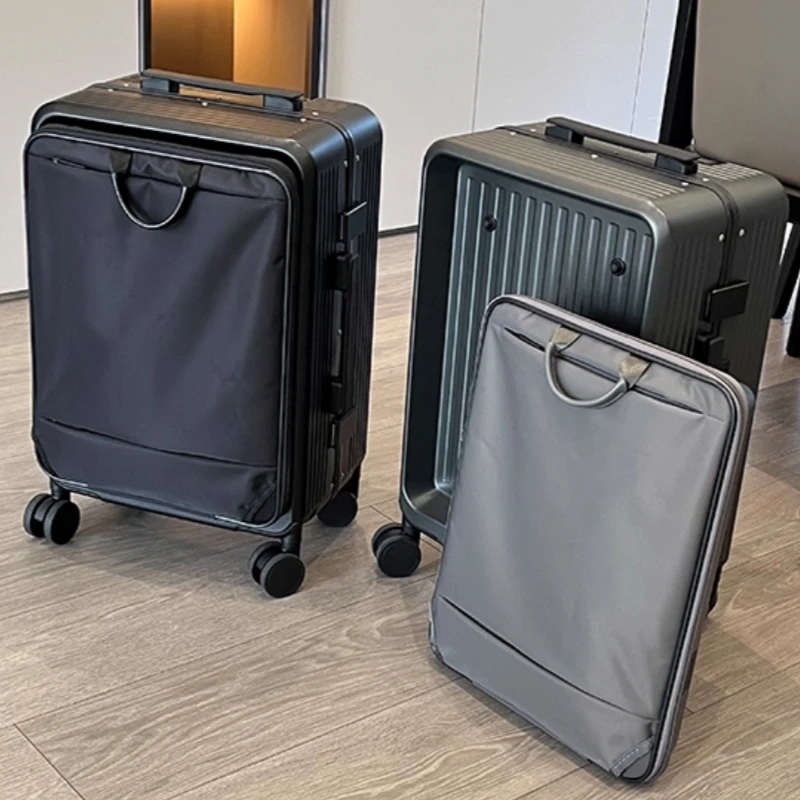 2-in-1 Suitcase Detachable Backpack Laptop Pocket Business Trip Carry-On Aluminum Frame Luggage Rolling 20inch Trolley Case Bags
2-in-1 Suitcase Detachable Backpack Laptop Pocket Business Trip Carry-On Aluminum Frame Luggage Rolling 20inch Trolley Case Bags