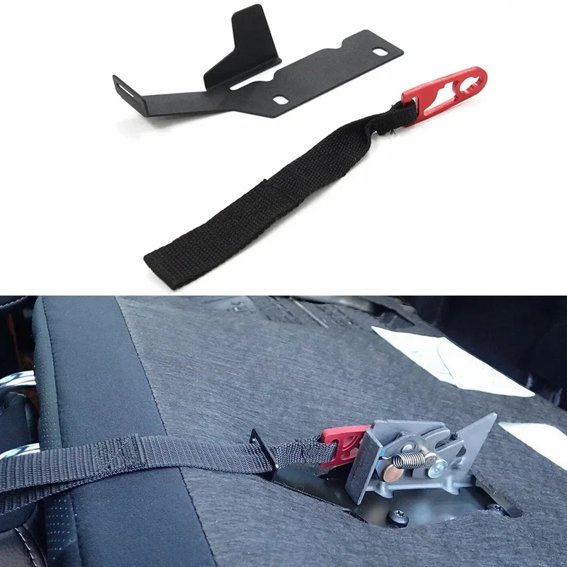 For 2009-2022 Ford F-150 F-250 F-350 Rear Seat Quick Latch Release Kit Black Strap
For 2009-2022 Ford F-150 F-250 F-350 Rear Seat Quick Latch Release Kit Black Strap