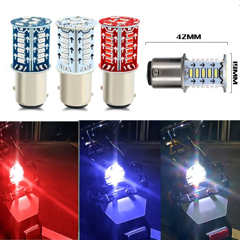 1/2/5PCS Motorbike Car LED Brake Blinker Bulb Rear Tail Turning Running Light Driving Running Flash Light Brightness Auto Parts
1/2/5PCS Motorbike Car LED Brake Blinker Bulb Rear Tail Turning Running Light Driving Running Flash Light Brightness Auto Parts