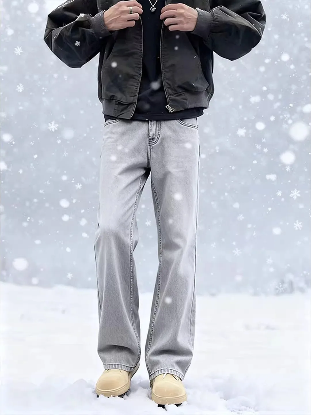 Джинсы Cleanfit ey Denim мужские осенне-зимние в американском уличном стиле, зауженные, с эффектом потертости, длинные брюки
Джинсы Cleanfit ey Denim мужские осенне-зимние в американском уличном стиле, зауженные, с эффектом потертости, длинные брюки