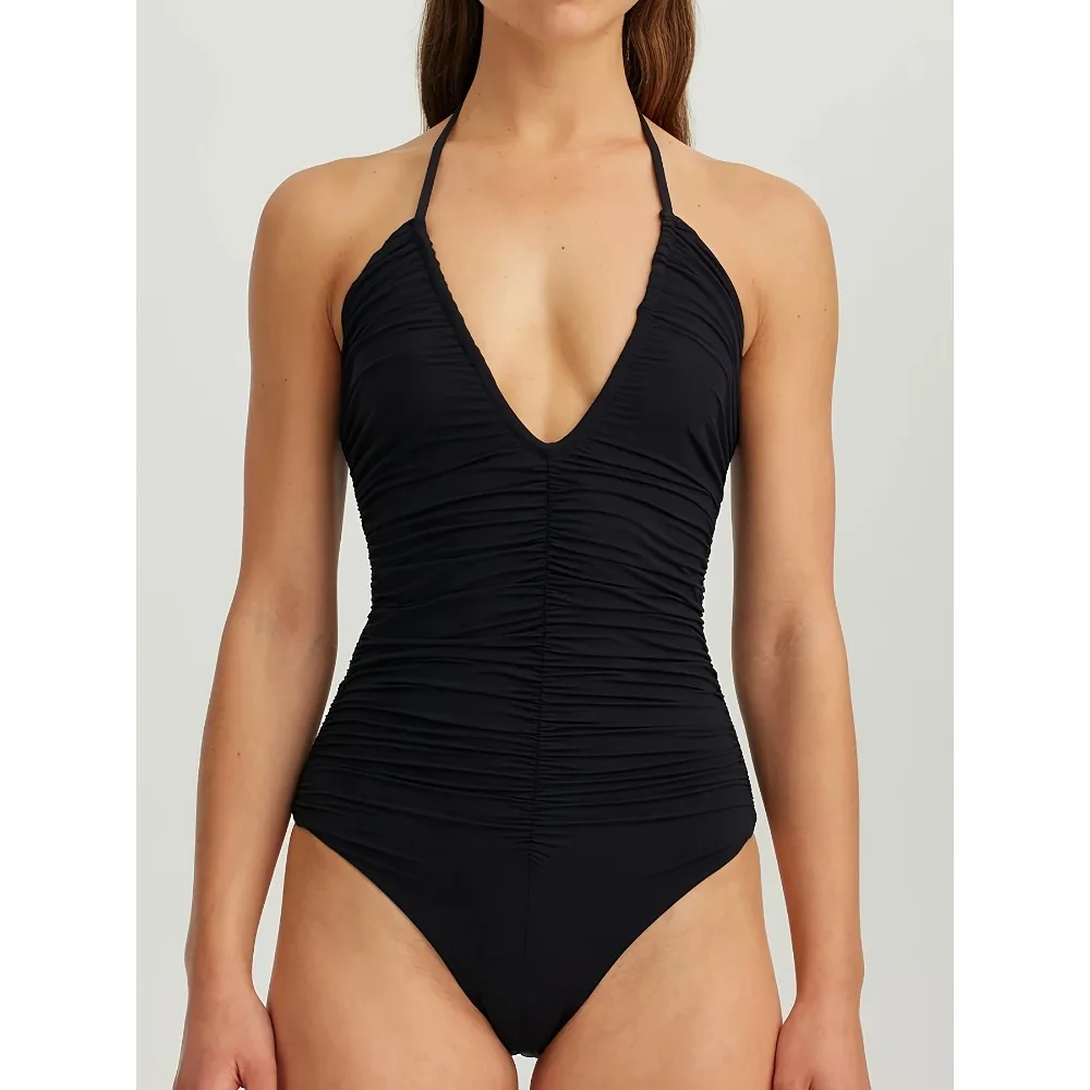 One Piece Swimsuit Sexy Monokini Black Bodysuit Hot Trikini Bathing Suit Beachwear Swimwear 2025 Women Swimming Suit Maillot
One Piece Swimsuit Sexy Monokini Black Bodysuit Hot Trikini Bathing Suit Beachwear Swimwear 2025 Women Swimming Suit Maillot