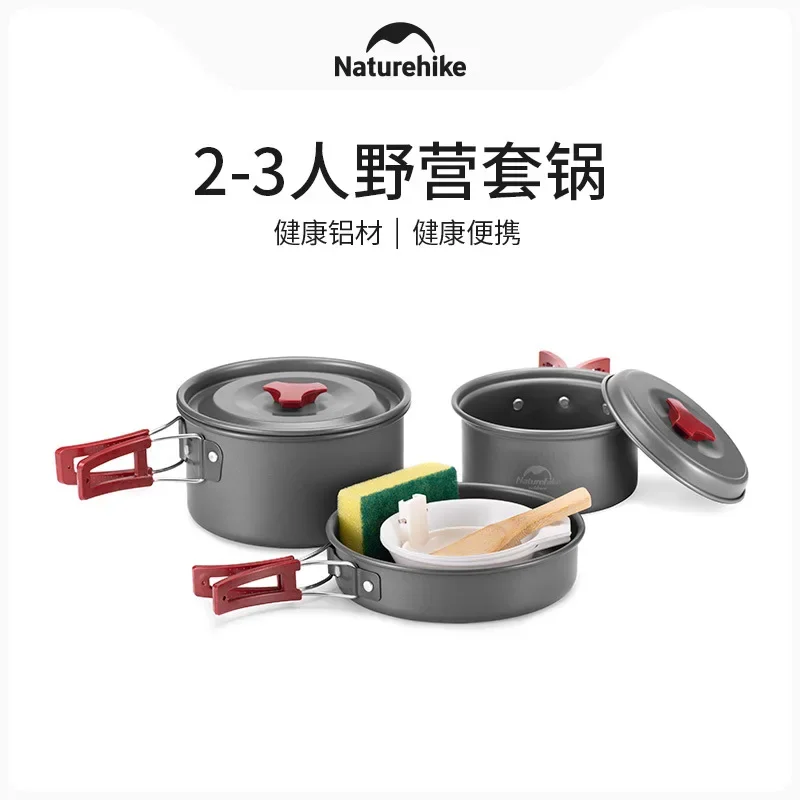 Naturehike Camping Tableware Outdoor Cookware Set Pots Tourist Dishes Kitchen Equipment Gear Utensils Hiking Picnic Travel 4 in1
Naturehike Camping Tableware Outdoor Cookware Set Pots Tourist Dishes Kitchen Equipment Gear Utensils Hiking Picnic Travel 4 in1
