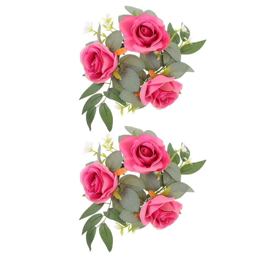 2Pcs Ring Wreath Lightweight Decorative Floral Ring for Door Wall Table Holiday Display Rings Flower Centerpieces
2Pcs Ring Wreath Lightweight Decorative Floral Ring for Door Wall Table Holiday Display Rings Flower Centerpieces
