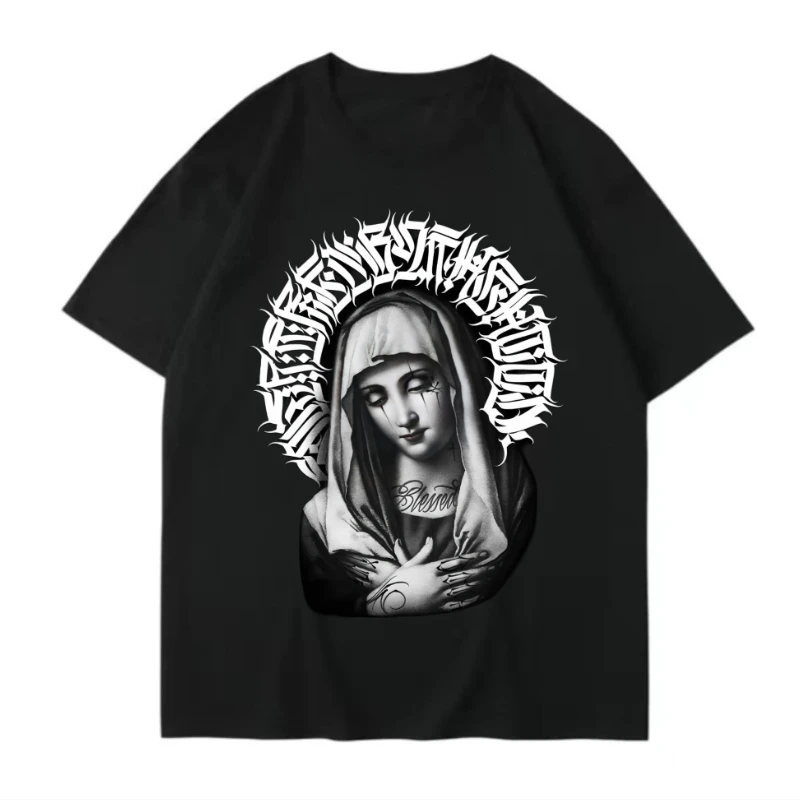 2025 Trendy Brand Crying Muse Brand Printed Men's T-shirt Loose Ins Harajuku Short-sleeved K2y Couple Summer Cycling Clothes
2025 Trendy Brand Crying Muse Brand Printed Men's T-shirt Loose Ins Harajuku Short-sleeved K2y Couple Summer Cycling Clothes