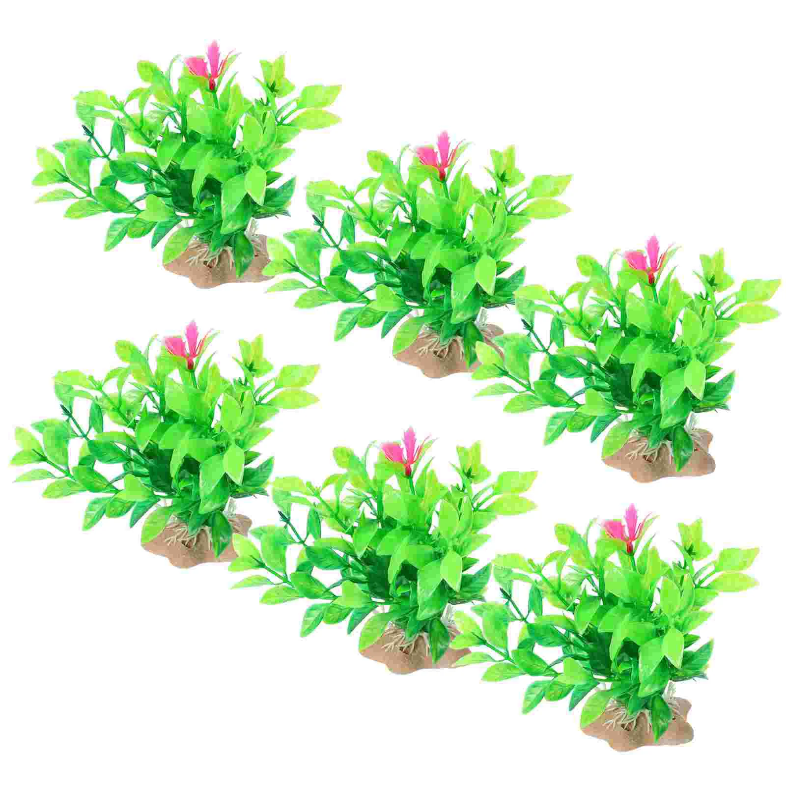 6 Pcs Aquarium Simulated Aquatic Plants Supplies Fake Decorative Foreground Artificial Animal
6 Pcs Aquarium Simulated Aquatic Plants Supplies Fake Decorative Foreground Artificial Animal
