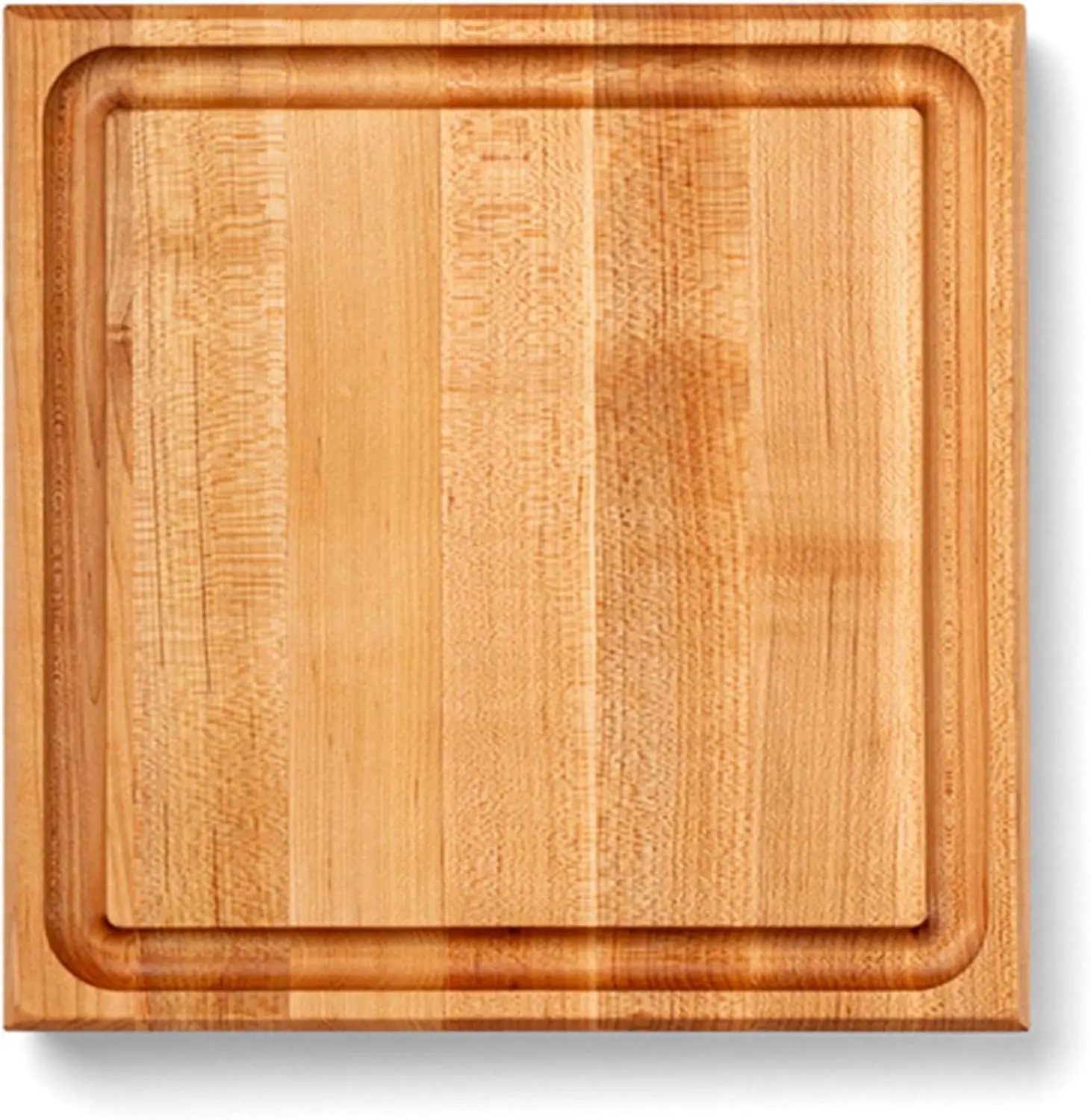 12x12 Maple Cutting Board 1.75" Thick Reversible Butcher Block with Juice Groove Edge Grain Finger Grips - Heavy Duty Wood Chopping Block for Kitchen
12x12 Maple Cutting Board 1.75" Thick Reversible Butcher Block with Juice Groove Edge Grain Finger Grips - Heavy Duty Wood Chopping Block for Kitchen