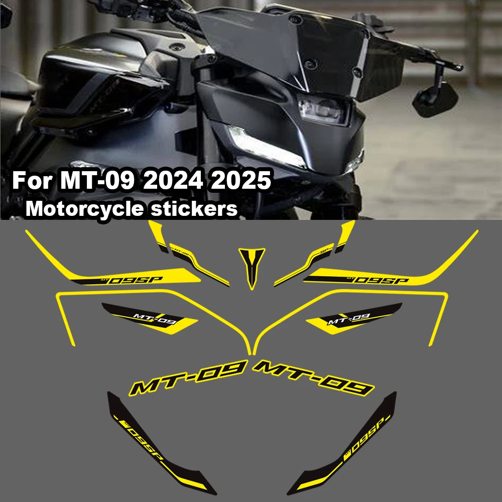 Motorcycle Windshield Wind Deflector Tank pad stickers Side Panel Fairing PVC Decals Kit For Yamaha MT-09 MT09 MT 09 SP 2024-25
Motorcycle Windshield Wind Deflector Tank pad stickers Side Panel Fairing PVC Decals Kit For Yamaha MT-09 MT09 MT 09 SP 2024-25