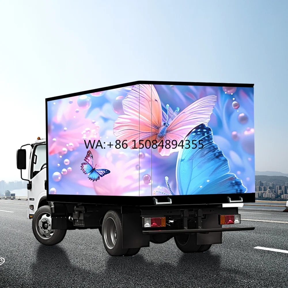 Good Quality Outdoor Waterproof Truck Mobile Billboard Led Screen Panel Van Vehicle Advertising Led Display
Good Quality Outdoor Waterproof Truck Mobile Billboard Led Screen Panel Van Vehicle Advertising Led Display