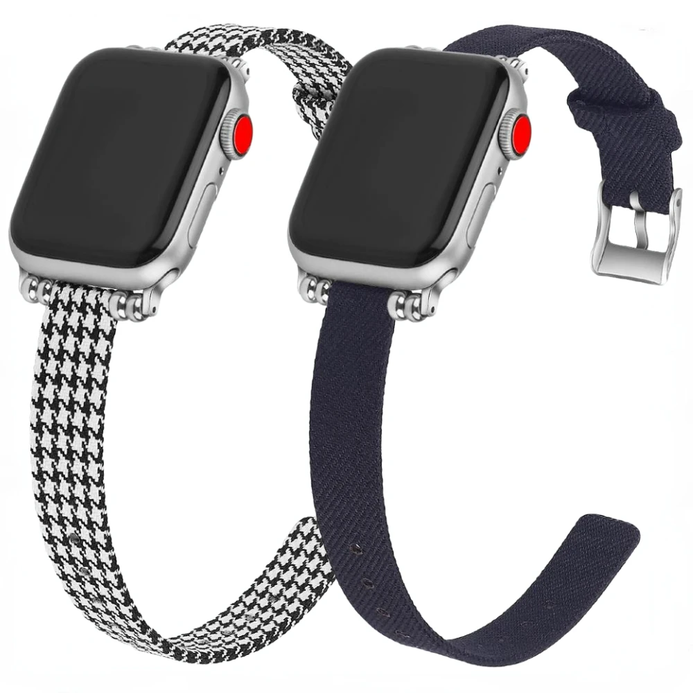 Холщовый ремешок для Apple Watch Band 49 мм 45 мм 41 мм 44 мм 40 мм 42 мм 38 мм, нейлоновый браслет для iWatch Series 8 Ultra 7 6 5 4 3 SE
Холщовый ремешок для Apple Watch Band 49 мм 45 мм 41 мм 44 мм 40 мм 42 мм 38 мм, нейлоновый браслет для iWatch Series 8 Ultra 7 6 5 4 3 SE