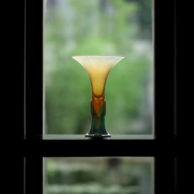 Glazed high-end vase flower arrangement flower arrangement artist living room decoration ornament
Glazed high-end vase flower arrangement flower arrangement artist living room decoration ornament