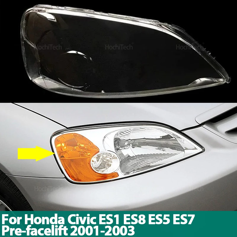 Прозрачный корпус передних фар, крышка объектива, абажур для Honda Civic ES1 ES8 ES5 ES7, предварительно фейслинг 2001 ~ 2003
Прозрачный корпус передних фар, крышка объектива, абажур для Honda Civic ES1 ES8 ES5 ES7, предварительно фейслинг 2001 ~ 2003
