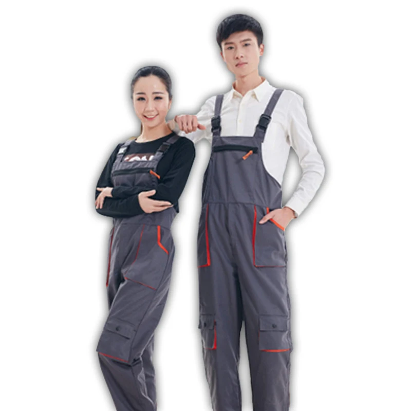 Bib Overalls Men Women Work Clothing Plus Size Protective Coveralls Strap Jumpsuits with Pockets Uniforms Sleeveless Bib Pants
Bib Overalls Men Women Work Clothing Plus Size Protective Coveralls Strap Jumpsuits with Pockets Uniforms Sleeveless Bib Pants