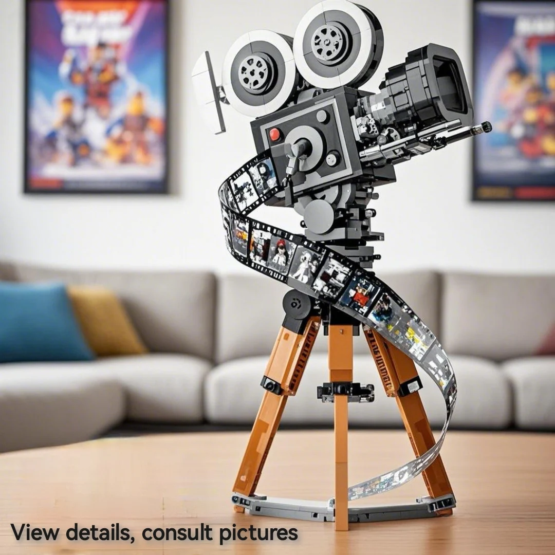 811pcs Tribute Camera 43230 Building Set 100th Anniversary Collectible Bricks Building Toys Gifts for Kids Adult Fans
811pcs Tribute Camera 43230 Building Set 100th Anniversary Collectible Bricks Building Toys Gifts for Kids Adult Fans