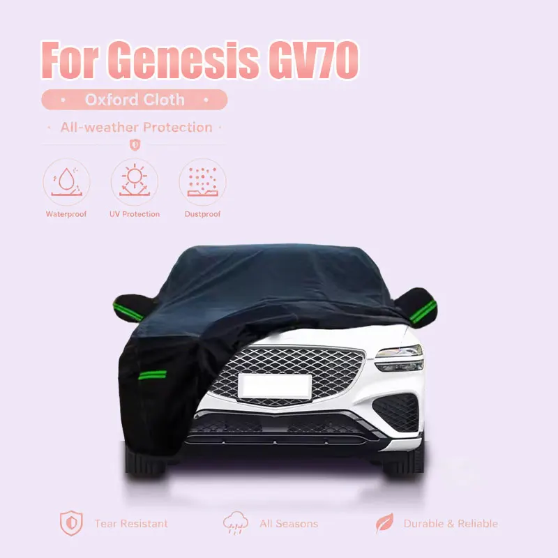For Genesis GV70 All Weather Full Car Cover - Waterproof Snow Proof Sun Shade Dustproof Heavy Duty Outdoor Protection
For Genesis GV70 All Weather Full Car Cover - Waterproof Snow Proof Sun Shade Dustproof Heavy Duty Outdoor Protection