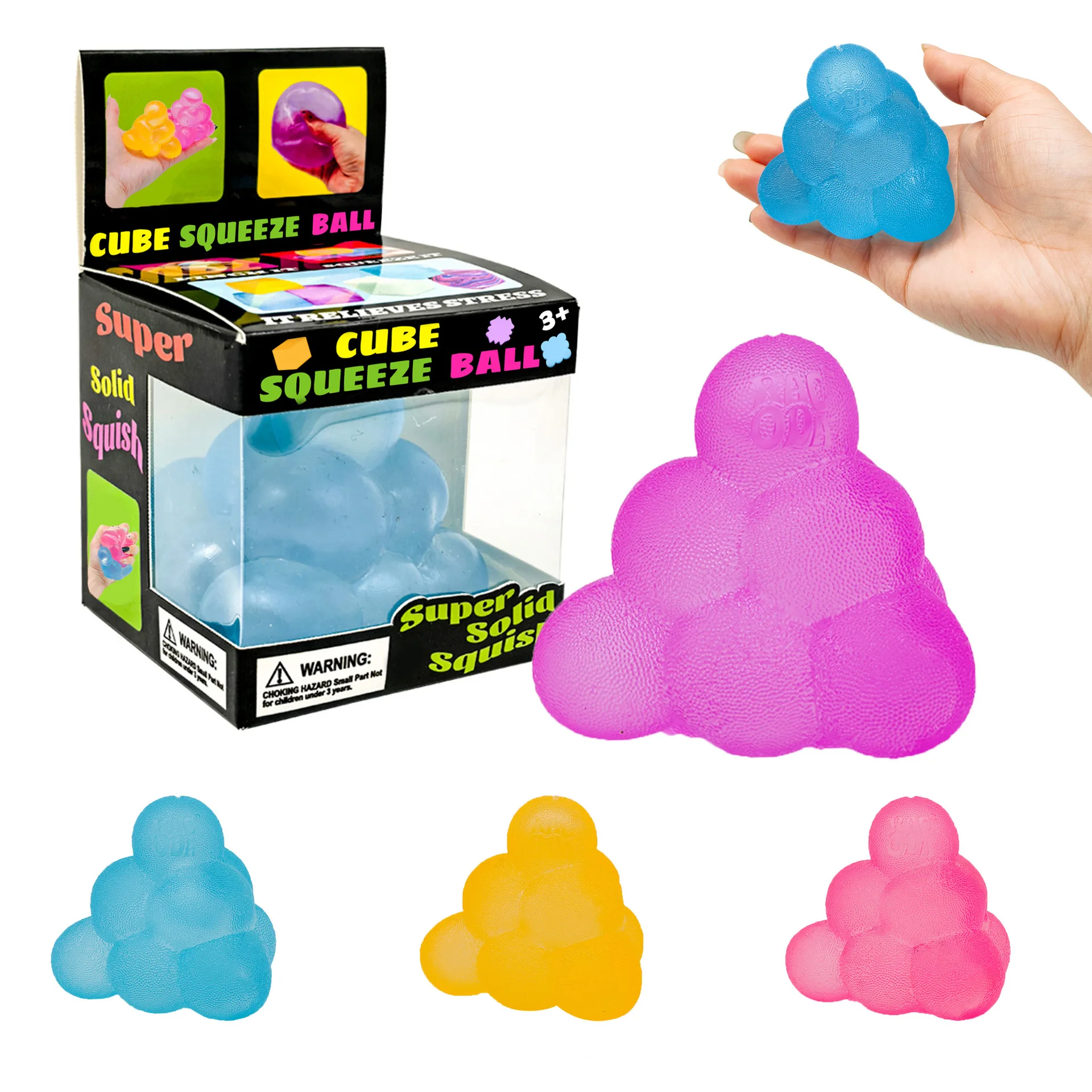 Мяч-антистресс Triangle Cube, 95 г, мягкий, эластичный, для снятия тревоги, для взрослых, для релаксации, модный, в слепой коробке
Мяч-антистресс Triangle Cube, 95 г, мягкий, эластичный, для снятия тревоги, для взрослых, для релаксации, модный, в слепой коробке