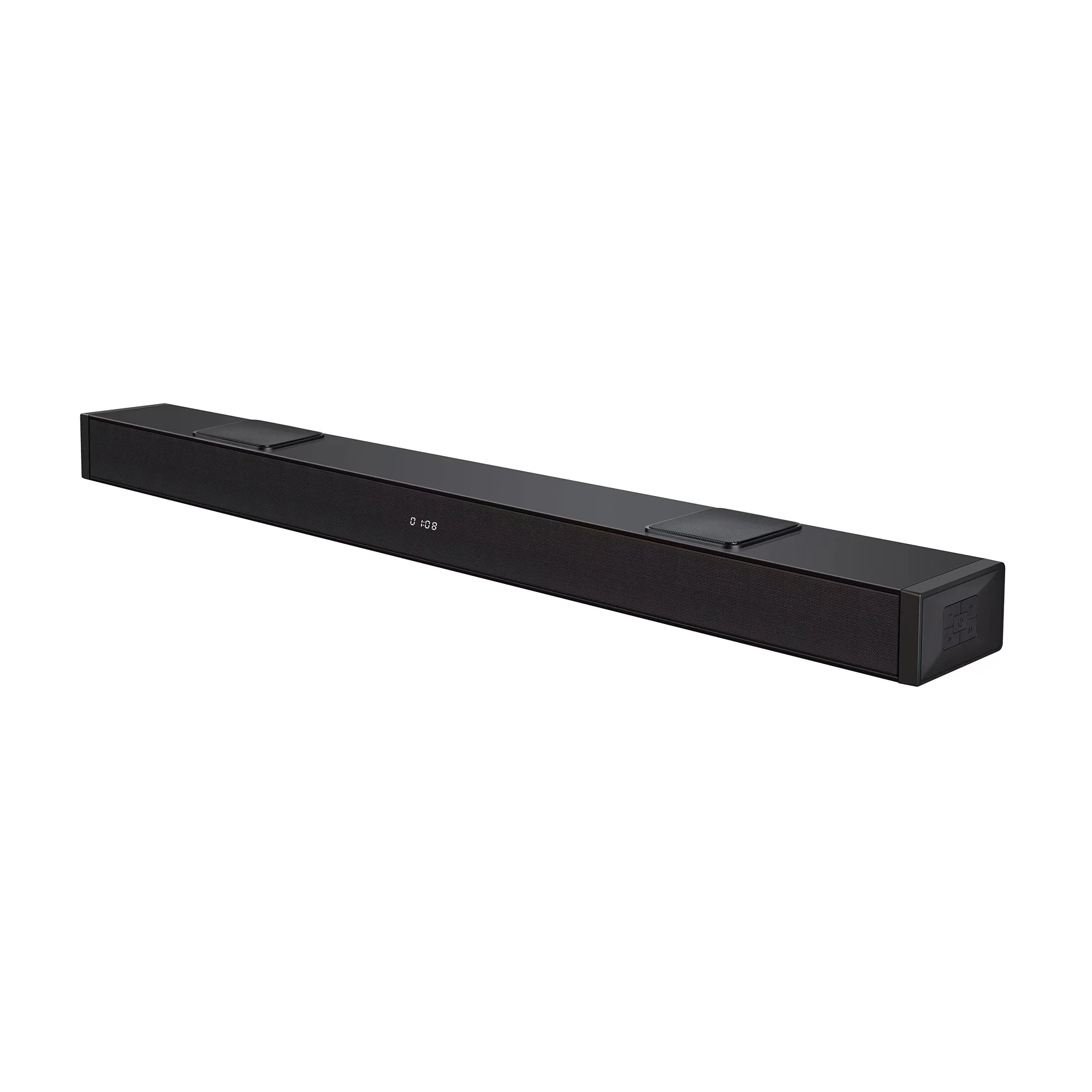 2.1 High-Fidelity Vocal Sound Bar with 3D Surround & DSP Supporting for HDMI ARC & Multi-Mode Connection Remote Control Included
2.1 High-Fidelity Vocal Sound Bar with 3D Surround & DSP Supporting for HDMI ARC & Multi-Mode Connection Remote Control Included