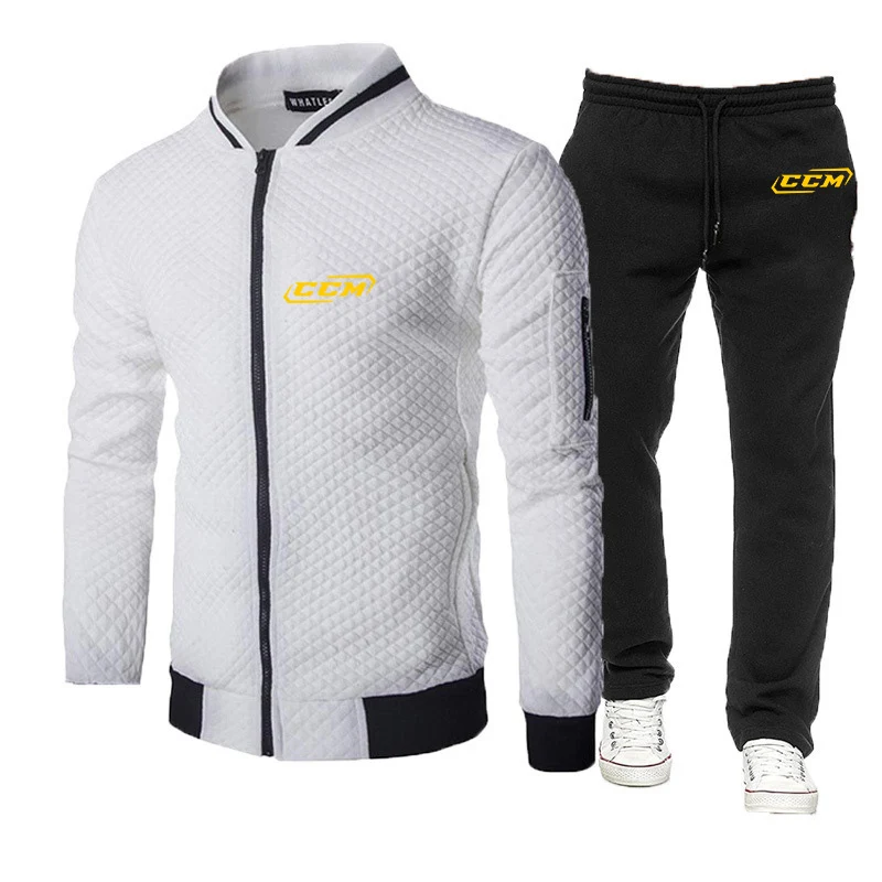 2025 Spring Autumn Man's CCM Logo Print Solid Color High Street Quality Zipper Hoodies+Leisure Personality Long Pants Suits
2025 Spring Autumn Man's CCM Logo Print Solid Color High Street Quality Zipper Hoodies+Leisure Personality Long Pants Suits