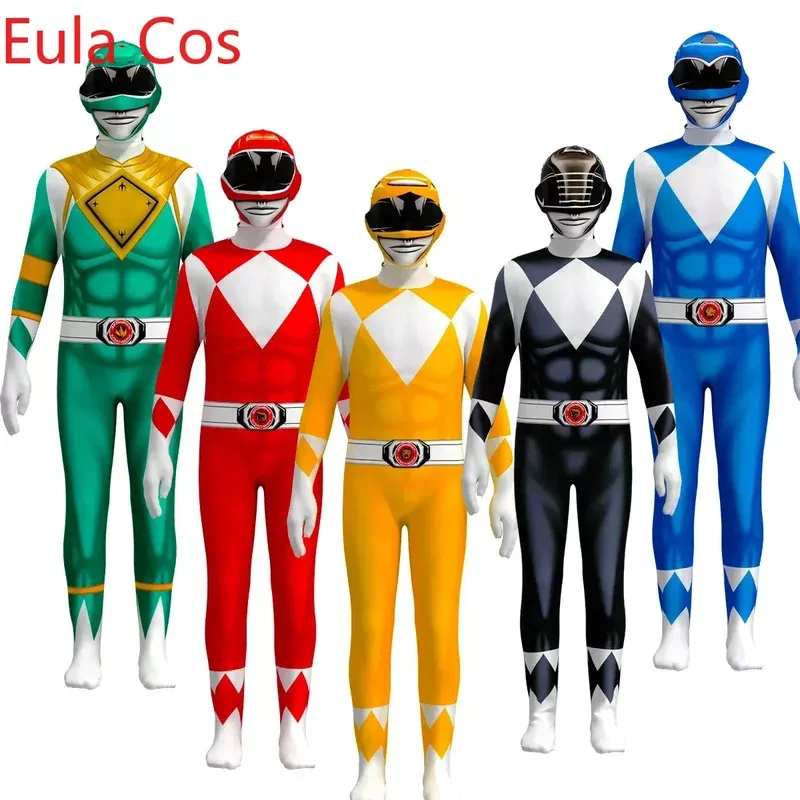 Kids Superhero Power Samurai Sentai Shinkenger Rangers Costume Cosplay Adult Jumpsuit Dress Halloween Party Zentai Suits 
Kids Superhero Power Samurai Sentai Shinkenger Rangers Costume Cosplay Adult Jumpsuit Dress Halloween Party Zentai Suits