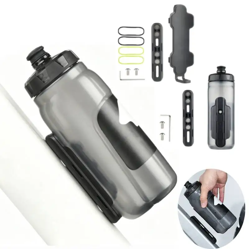Magnetic Bicycle Water Bottle Holder, Quick-Release Squeeze Bottle with Push-Button Mechanical Lock, Bike and Backpack Mount
Magnetic Bicycle Water Bottle Holder, Quick-Release Squeeze Bottle with Push-Button Mechanical Lock, Bike and Backpack Mount