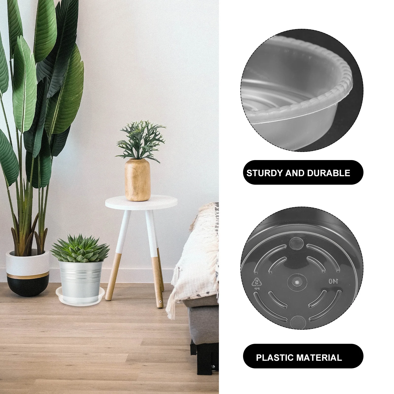 30pcs Plastic Flowerpot Tray Round Water Holding Trays For Garden Balcony Plant Pot Plates Flowerpot Bottom Trays Gardening
30pcs Plastic Flowerpot Tray Round Water Holding Trays For Garden Balcony Plant Pot Plates Flowerpot Bottom Trays Gardening