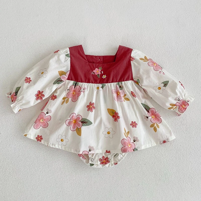 Infant Kids Baby Girls Long Sleeve Flower Printing Rompers Newborn Baby Girls Clothes Rompers Kids Baby Girls Rompers 0-2Yrs
Infant Kids Baby Girls Long Sleeve Flower Printing Rompers Newborn Baby Girls Clothes Rompers Kids Baby Girls Rompers 0-2Yrs
