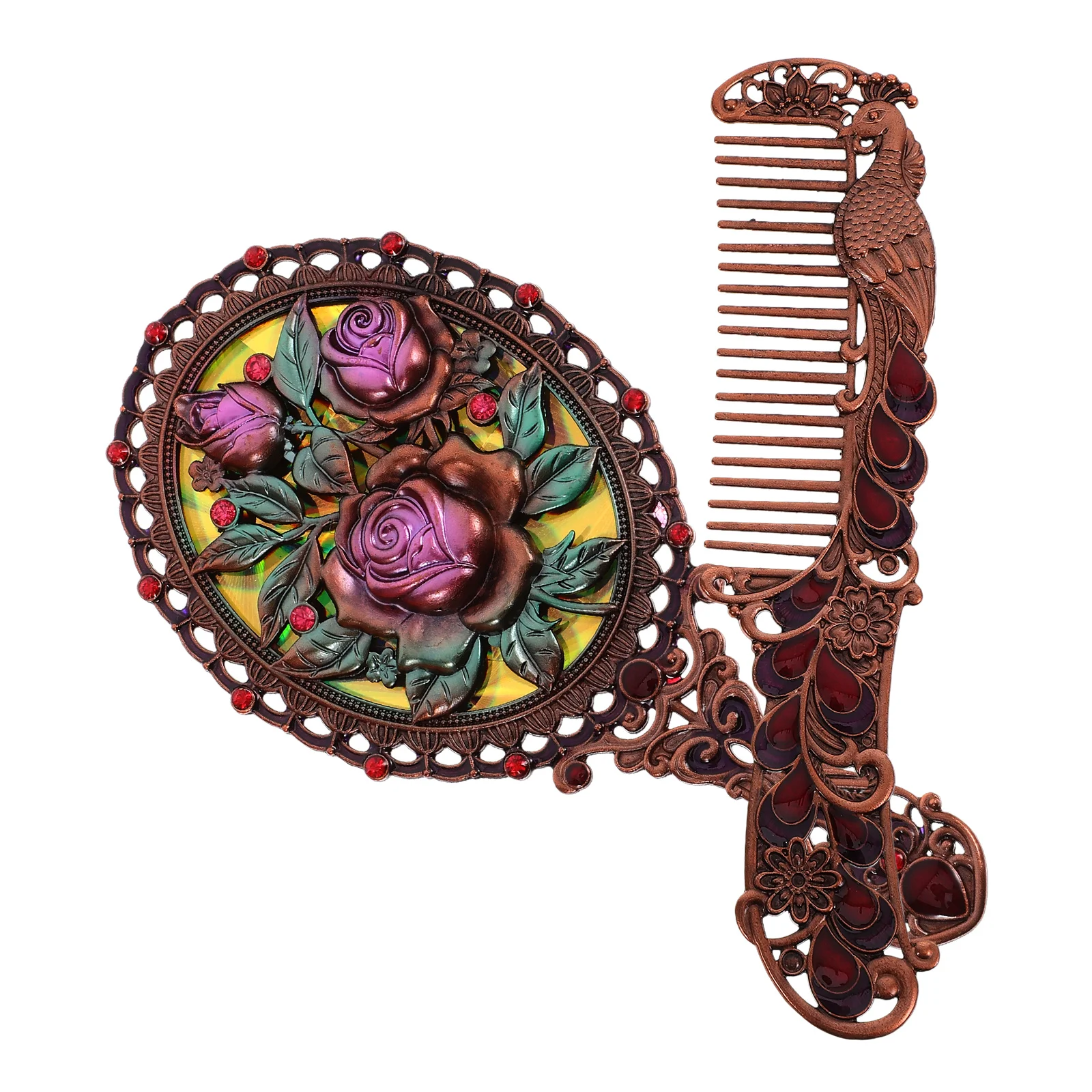 Brush Makeup Mirror Comb Cover Women's Compact Cute Zinc Alloy True for Wedding
Brush Makeup Mirror Comb Cover Women's Compact Cute Zinc Alloy True for Wedding